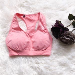 GYMSHARK Seamless Sport Bra- Peach